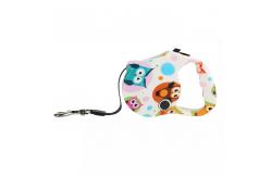 China Multifunction Outgoing Retractable Pet Collars Leashes Non Slip Handle supplier
