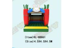 China Carrot Pillar Inflatable Small Jumping House Indoor Palyground supplier