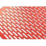Perforated Metal Screen Wall , Perforated Steel Mesh Sheets For Safety Protection for sale