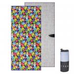 Wearable Quick Dry Sublimation Microfiber Beach Towel For Surfing for sale