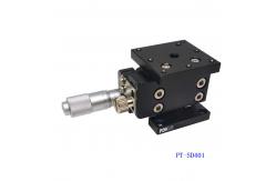 China 10mm Travel Z Axis Manual Scissor Lift Crossed Roller Bearing Differential Head supplier