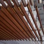 White Water Drop Screen Ceiling Aluminum Alloy U Shaped Screen Ceiling
