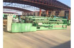 China Fully Automatic Chain Link Fence Machine , 170m2/h 5m Orthorhombic Machine supplier