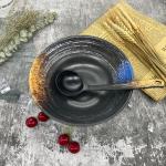 8 Inch Melamine Soup Spoon Restaurant Tableware Galaxy Pattern for sale