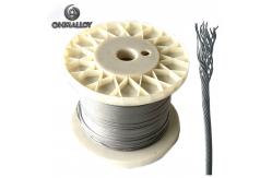 China PWHT Cr20Ni80 Stranded Nickel Wire Rope 2.76mm For Ceramic Pad Heater supplier