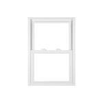 OEM Double Glazed UPVC Windows Single Hung Window Replacement For House