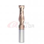 1/4 1/2 2 Flute Carbide End Mill 12mm Slot End Mill Cutter With Edge Radius for sale