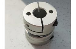 China Spline Aluminum Flexible Coupling / Motor Shaft Coupling For CNC supplier
