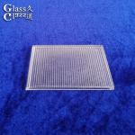 Custom Scratch-Resistant Tempered Linear Glass Sheets For Diffusing Light for sale