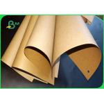 70 / 80 Gsm Moisture - Proof Good Printing Sack Kraft Brown Paper For Bags for sale