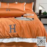 Summer Light Luxury Simple Ice Silk Summer Cool Blanket Four Piece Set for sale