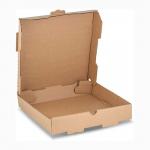 Brown Kraft Paper Food Containers For Takeaway Pizza Packaging FSC Certified for sale