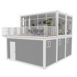 Newest Design Portable House Foldable Container House Structure Airbnb Portable 3-Room Portable House With Furniture for sale
