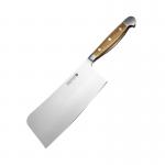 China Olive Stainless Steel Wood Handle Knife 5Cr15MoV 13.5cm With Knife Holder for sale