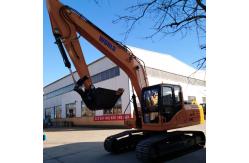 China Earthmoving Hydraulic Crawler Excavator Long Boom Excavator With LCD Display supplier