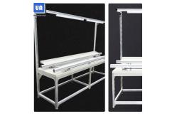 China Aluminium Profile Frame SMT Assembly Line Anti Static 2.4M Dip Conveyor supplier