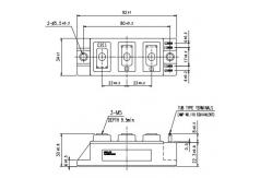 China IGBT Power Module 2MBI100U4A-120-50 IGBT MODULE FUJITSU IGBT Power Module supplier