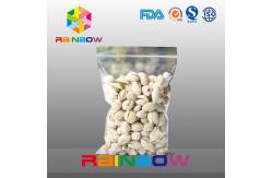 China Front transparent display back foil pouch for nuts and beans packaging supplier