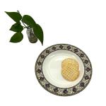Tasteless Round Melamine Plates 9 Inch Ripple Salad Plates Melamine for sale