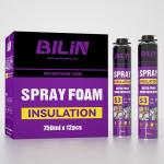 China Eco Friendly Spray PU Foam Heat And Sound Insulation Polyurethane Foam Spray manufacturer