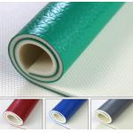 PVC Material Floor High Elasticity Vinyl Sport Flooring Badminton Court Mat for sale