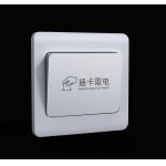 Hotel Recognition Sensor Card Power Timer Delay Light Switch Fire resistant for sale