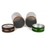 Tea Packaging Tin Container Foil Stamping Embossing Glossy Lamination