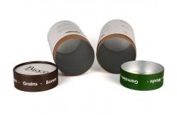 China Tea Packaging Tin Container Foil Stamping Embossing Glossy Lamination supplier