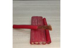 China Aging Resistant Silicone Rubber Cable Small Bending Radius For Industrial supplier