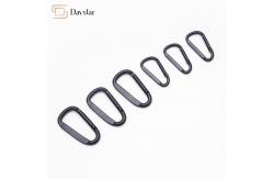 China Hiking Accessories Heavy Duty Carabiner Spring Snap Hook , Keychain D Shape Buckle supplier