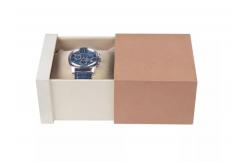China ISO Wrist Watch Packaging Box Gift Wrap Watch Box With Drawer supplier