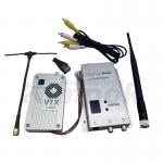 1.2G 5W Wireless Video Transmitter and Receiver 1.2Ghz VTX VRX 1080-1360M FPV Video Long Range Transmission for sale