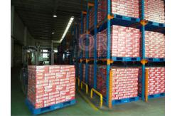 China Multi Tier Warehouse Heavy Duty Pallet Racking System With Double Entry supplier