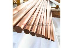 China EN CW106C Chromium Zirconium Copper Alloys Bars For Rod Extensions supplier