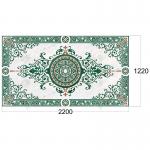 Luxury Rectangular Waterjet Medallion Marble Floor Tile Customized Decorative for sale
