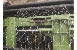 China Adjusted 3.0mm Wire Dia 100x120mm Gabion Mesh Machine LNWL4 Rockfall Protection supplier