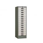 Office Industrial Metal Steel Filing Cabinet 15 Drawer Customized for sale