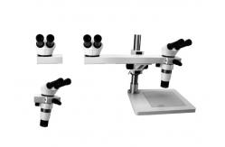 China DVS-0865 Zoom Stereo Microscope Binocular Head 215mm Focusing Range supplier