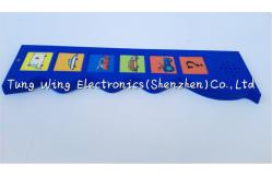 China Funny animal sound books toddlers , 6 button noisy farm sound book supplier
