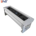 Automatic Desktop Multimedia Outlet  Silver With 1* VGA / 1* HDMI