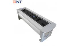 China Automatic Desktop Multimedia Outlet  Silver With 1* VGA / 1* HDMI supplier