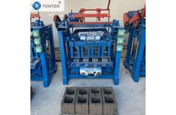 China 4-35A Semi-automatic Block Molding Machine Porous Brick Making Machine supplier