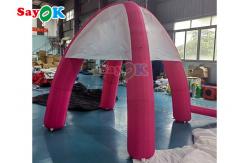 China Promotional X Shape Inflatable Spider Tent With Logo 3x3mH supplier