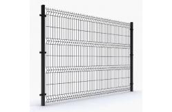 China Triangular Garden Curved 3D Fence Welded Wire PVC Coated Garden Fence supplier