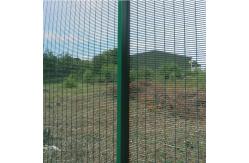 China heavy gauge small hole welded Anti climb security fence 358 wire mesh fence supplier