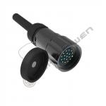 19-Pin Socapex Power Extension Cable Copper Electrical Plug Multipin Male Female Connectors for sale
