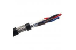 China 2x0.5mm2 RS485 Communication Cable , Flexible Twisted Pair Shielded Cable supplier