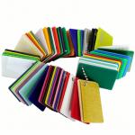 China Pastel Colored Acrylic Sheet 5mm  for Cozy Cafe & Dessert Shop Decor for sale
