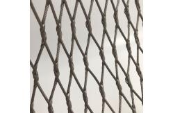China Hand Made Stainless Steel Wire Rope Netting Versatile Oxidize Resisting supplier