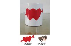 China Sublimation Heart Mug supplier